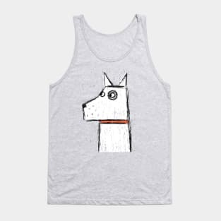 West Highland Terrier Dog Illustration Tank Top